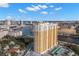 Condo building exterior shot shows scenic views of the surrounding city and waterway at 345 Bayshore Blvd # 308, Tampa, FL 33606