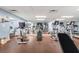 Bright gym features modern cardio equipment, wall mirrors and ample space for exercise routines at 345 Bayshore Blvd # 308, Tampa, FL 33606