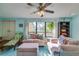 Bright and airy living room with comfortable seating and a large window offering views of the neighborhood at 7255 18Th Ne St, St Petersburg, FL 33702