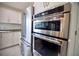 Stainless steel double oven and microwave combo at 1042 Idlewild N Dr, Dunedin, FL 34698