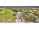 Aerial view of community with golf course at 13141 Palmilla Cir, Dade City, FL 33525