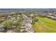 Aerial view of community with golf course at 13141 Palmilla Cir, Dade City, FL 33525