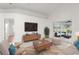 Bright living room with access to a screened porch at 13229 Golf Ridge Pl, Hudson, FL 34669