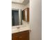 Bathroom with vanity and mirrored medicine cabinet at 1601 Berwick Ct # B, Palm Harbor, FL 34684