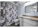 Clean bathroom with shower/tub combo and updated vanity at 19029 Us Highway 19 N # 9-706, Clearwater, FL 33764