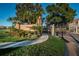 Landscaped entrance to Imperial Cove community at 19029 Us Highway 19 N # 9-706, Clearwater, FL 33764