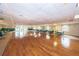 Spacious community room featuring a hardwood dance floor and ample seating at 19029 Us Highway 19 N # 9-706, Clearwater, FL 33764