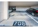 Underground parking garage with assigned parking spaces at 19029 Us Highway 19 N # 9-706, Clearwater, FL 33764