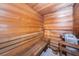 Relax in this clean and well-maintained wooden sauna at 19029 Us Highway 19 N # 9-706, Clearwater, FL 33764