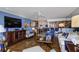Open living area with kitchen access and water view at 632 Edgewater Dr # 532, Dunedin, FL 34698