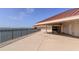 Large community deck with seating area and water views at 632 Edgewater Dr # 532, Dunedin, FL 34698