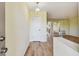 Condo entryway with wood-look floors at 8198 Terrace Garden N Dr # 403, St Petersburg, FL 33709