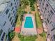 Clean and inviting community pool, perfect for relaxation at 8198 Terrace Garden N Dr # 403, St Petersburg, FL 33709