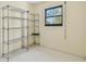 Spacious storage room with wire shelving at 8198 Terrace Garden N Dr # 403, St Petersburg, FL 33709