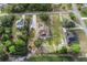 Aerial view of the property, showing its size and surroundings at 11004 Carnes St, Weeki Wachee, FL 34613
