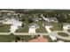 Aerial view of community with new construction homes at 25434 Colon Dr, Punta Gorda, FL 33983