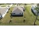 Aerial view of home with large backyard at 25434 Colon Dr, Punta Gorda, FL 33983