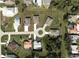 Aerial view showcasing home's location in the community at 25434 Colon Dr, Punta Gorda, FL 33983