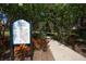 Community trail system with directional sign at 5721 Sunset Falls Dr, Apollo Beach, FL 33572