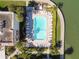 Clean and refreshing community pool with plenty of space for relaxing at 7625 Sun Island S Dr # 305, South Pasadena, FL 33707