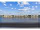Panoramic view of the waterfront, featuring condo buildings and lush greenery at 7625 Sun Island S Dr # 305, South Pasadena, FL 33707