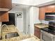 Modern kitchen features granite countertops and stainless steel appliances at 10200 Gandy N Blvd # 921, St Petersburg, FL 33702