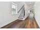 Interior view of a home's staircase and hallway at 3829 71St N St, St Petersburg, FL 33709