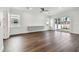 Living room with sliding doors and built-in cabinet at 3829 71St N St, St Petersburg, FL 33709