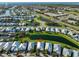 Aerial view showing home location in waterfront community at 434 Bahama Grande Blvd, Apollo Beach, FL 33572