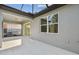 Covered patio with screened lanai at 9462 Shorebird Ct, Parrish, FL 34219