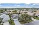 Aerial view of a house in a residential neighborhood at 10230 Old Tampa Bay Dr, San Antonio, FL 33576
