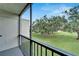 Screened balcony with view of green space at 107 Caldwell Dr # 291, Brandon, FL 33510