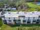 View of the building's exterior, highlighting a specific unit at 107 Caldwell Dr # 291, Brandon, FL 33510