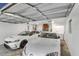 Two-car garage with ample space and laundry area at 12905 N Oregon Ave, Tampa, FL 33612