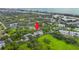 Aerial view of the property and its surroundings at 14880 Shipwatch Trce # 1915, Largo, FL 33774