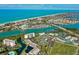 Wide aerial view of waterfront community at 14880 Shipwatch Trce # 1915, Largo, FL 33774