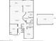 Floor plan showing a 2 bed, 2 bath condo with balcony and garage at 14880 Shipwatch Trce # 1915, Largo, FL 33774