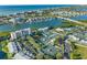 Tennis courts, waterfront property, and stunning ocean views at 14880 Shipwatch Trce # 1915, Largo, FL 33774