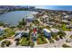 Aerial view of house and neighborhood at 15823 Redington Dr, Redington Beach, FL 33708