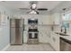 Updated kitchen featuring stainless steel appliances at 8467 Austin N # 8467, Pinellas Park, FL 33781