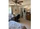 Cozy bedroom with a double bed and ample closet space at 8906 Windsong Ln, Port Richey, FL 34668