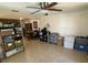 Open living room with view into dining area at 8906 Windsong Ln, Port Richey, FL 34668