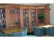 Community library with bookshelves and seating areas at 10306 Chatuge Dr, San Antonio, FL 33576