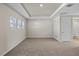 Bright bedroom with neutral walls and carpeted floors at 10551 Tranquil Meadow Loop, Riverview, FL 33569
