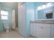 Simple bathroom featuring a bathtub and shower combination at 1623 Faxton Dr, Sun City Center, FL 33573