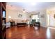 Spacious living room with hardwood floors and ample natural light at 1623 Faxton Dr, Sun City Center, FL 33573