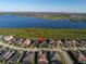 Aerial view showcasing home's location in upscale community at 5608 Tidewater Preserve Blvd, Bradenton, FL 34208