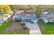 Aerial view of the property, highlighting its curb appeal and neighborhood setting at 8254 40Th N Ave, St Petersburg, FL 33709