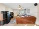 Living room with sectional sofa and ceiling fan at 8254 40Th N Ave, St Petersburg, FL 33709