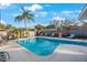 Inviting heated pool with lounge chairs in the backyard at 8254 40Th N Ave, St Petersburg, FL 33709